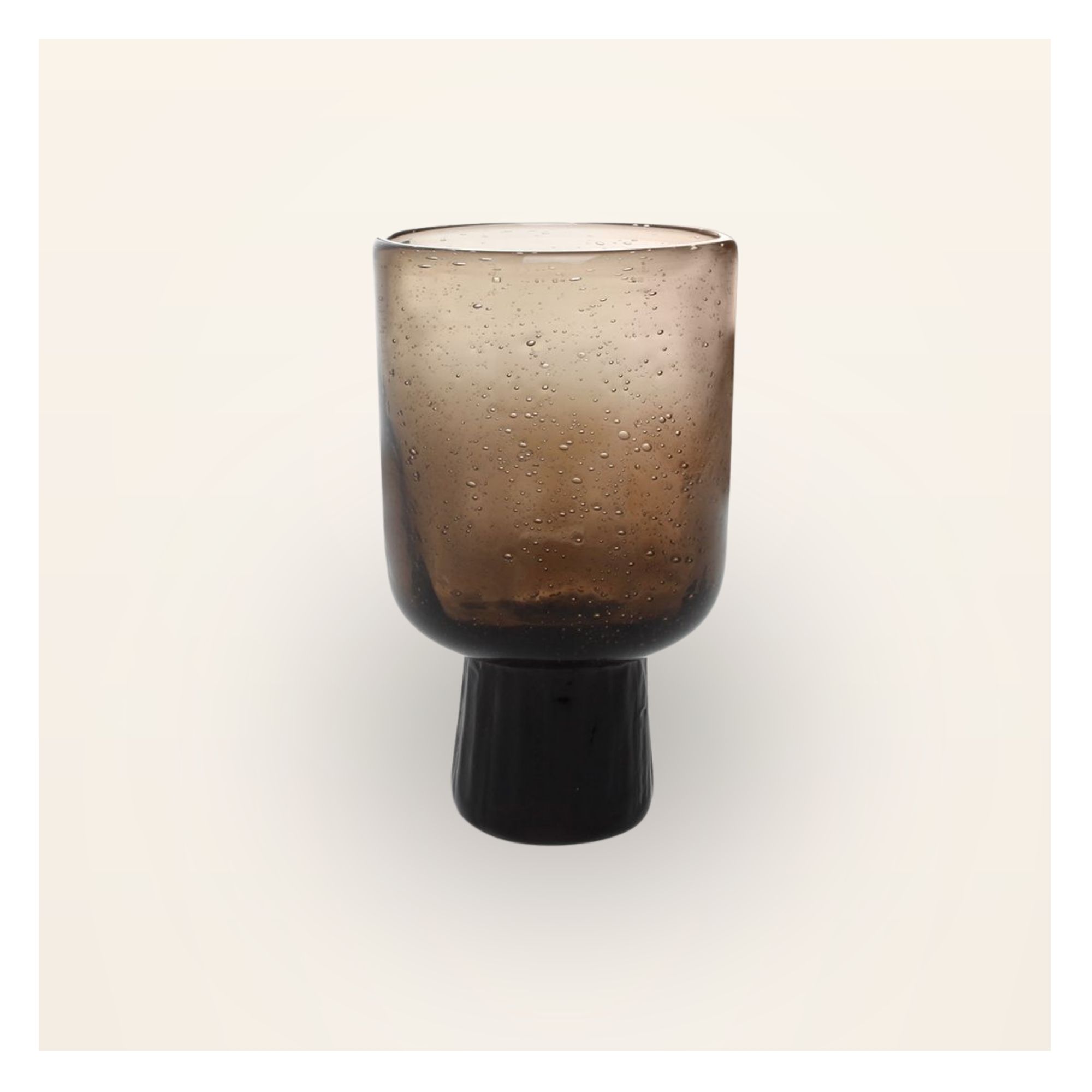 Glas Kolon - Braun