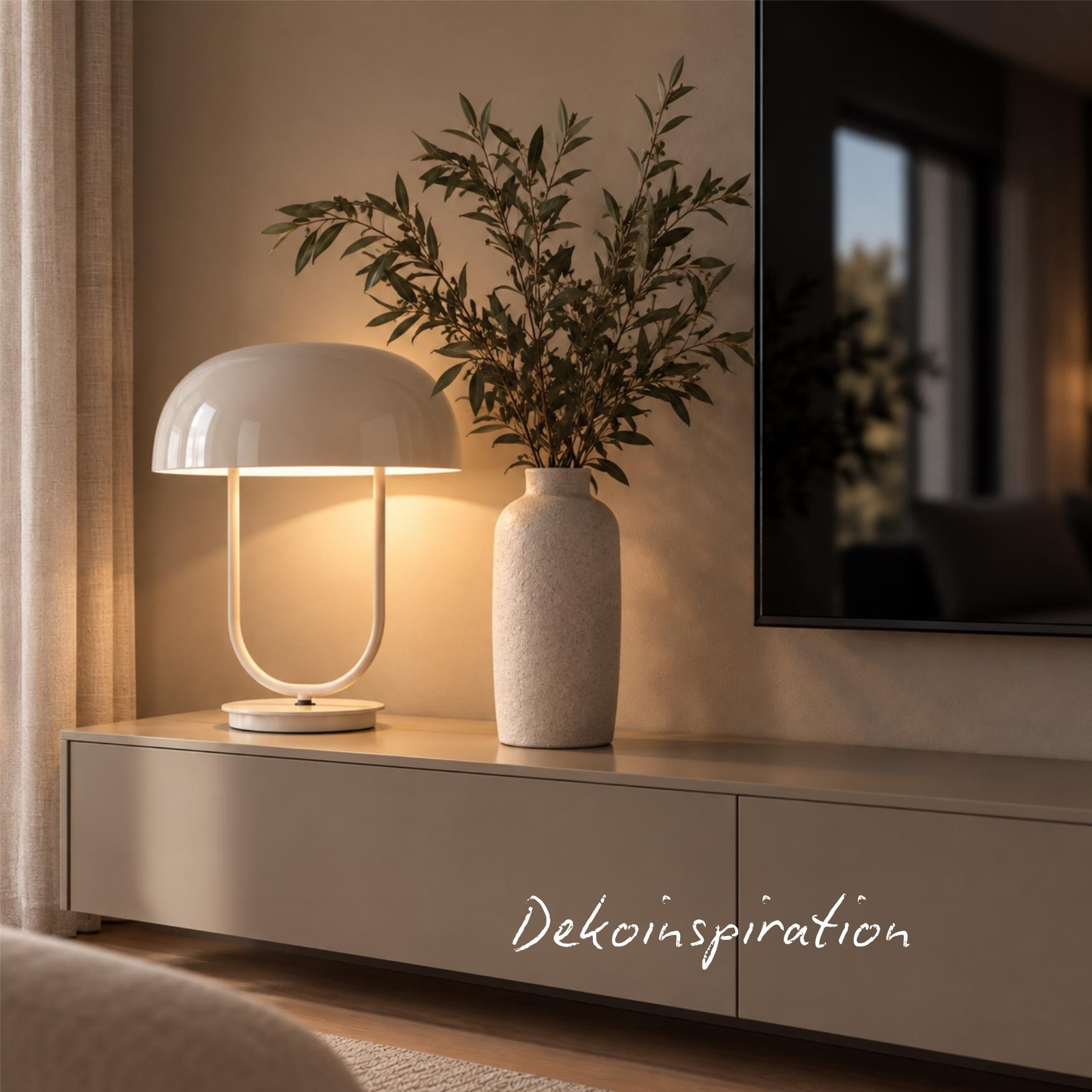 Tischlampe Ovoid - Ivory
