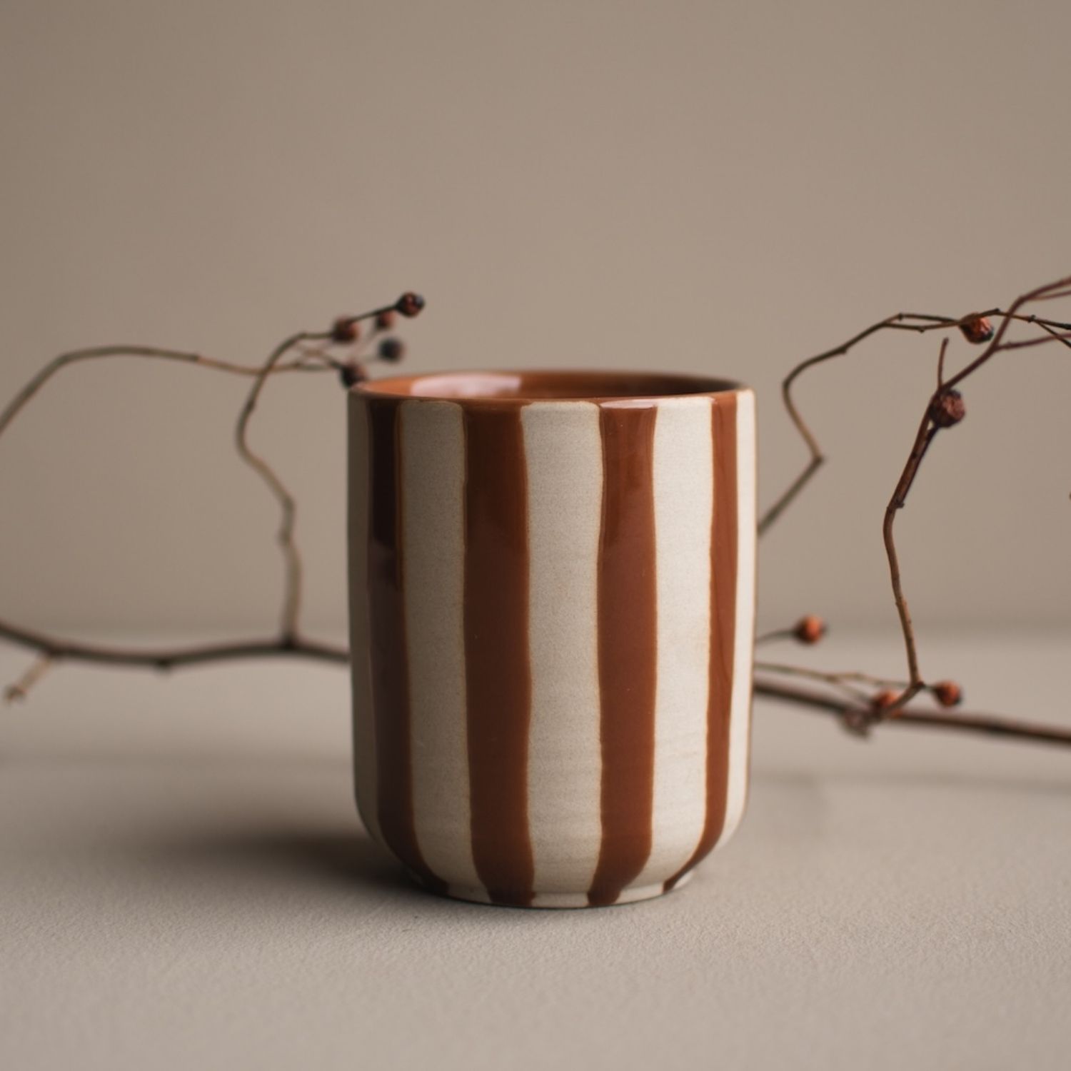 Duftkerze Burn - Stripe Nougat