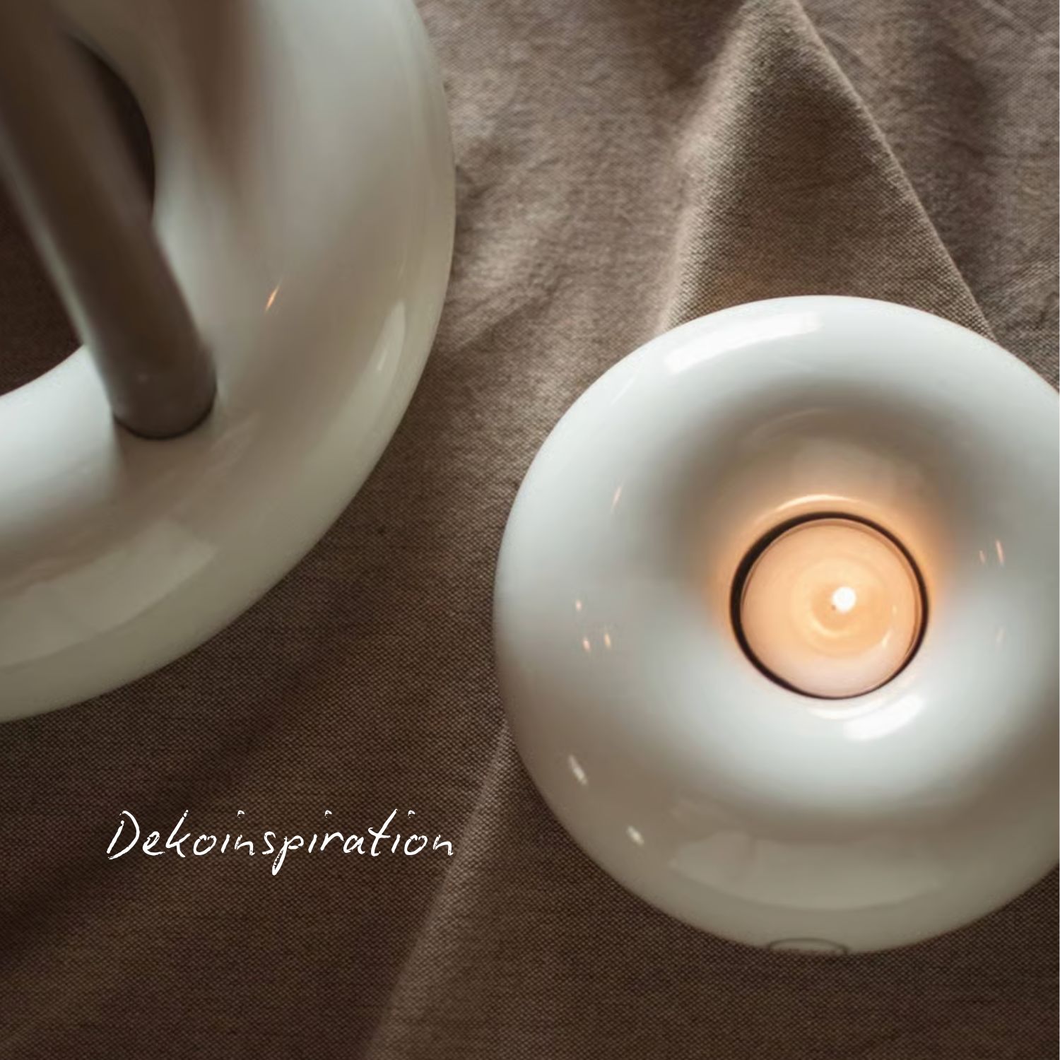 Teelicht Float - Creme