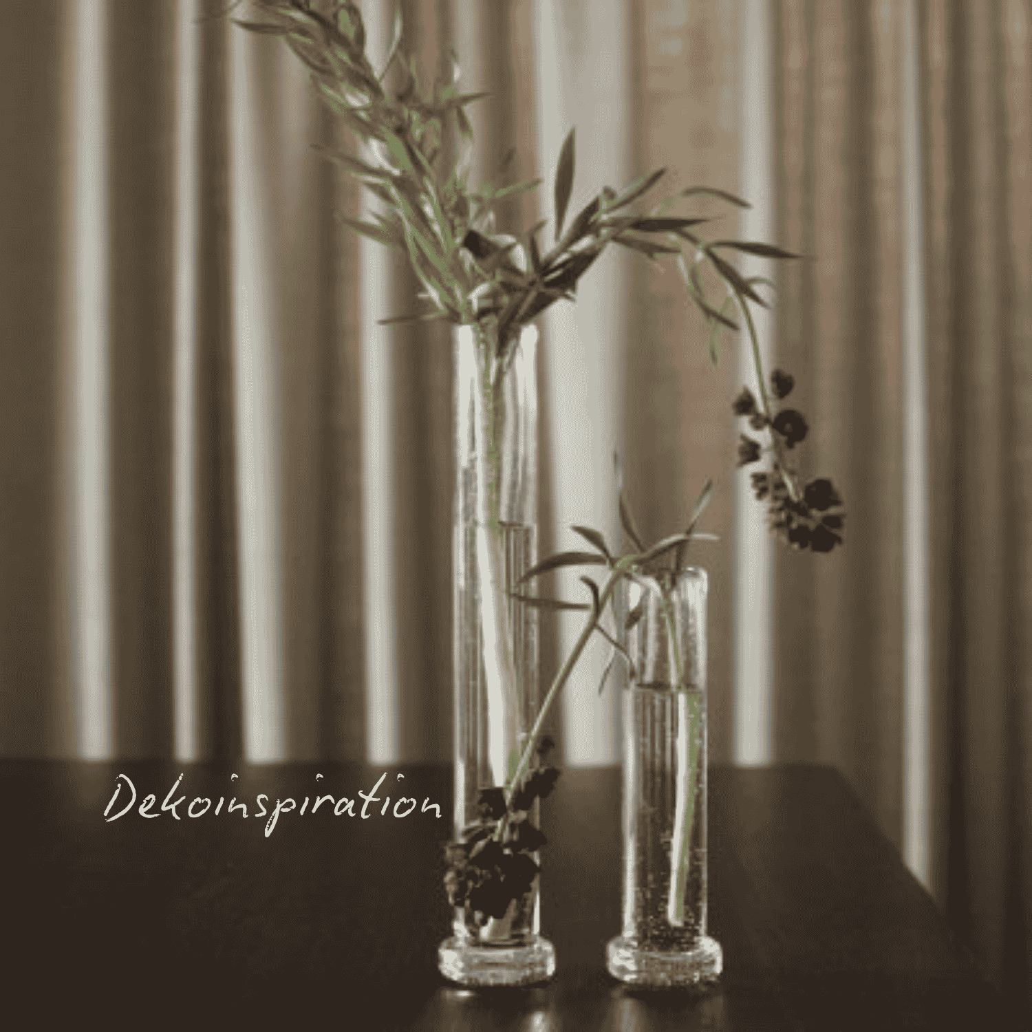 Vase Tall - Klar - Klein