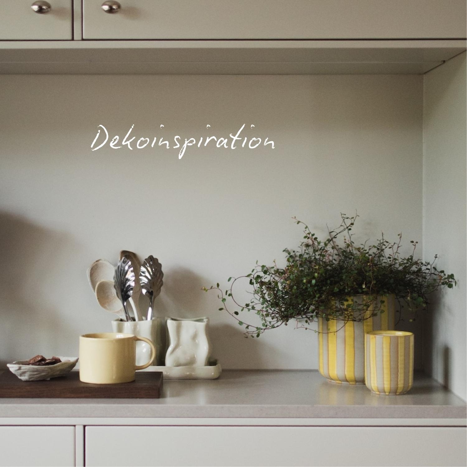 Duftkerze Burn - Stripe Yellow
