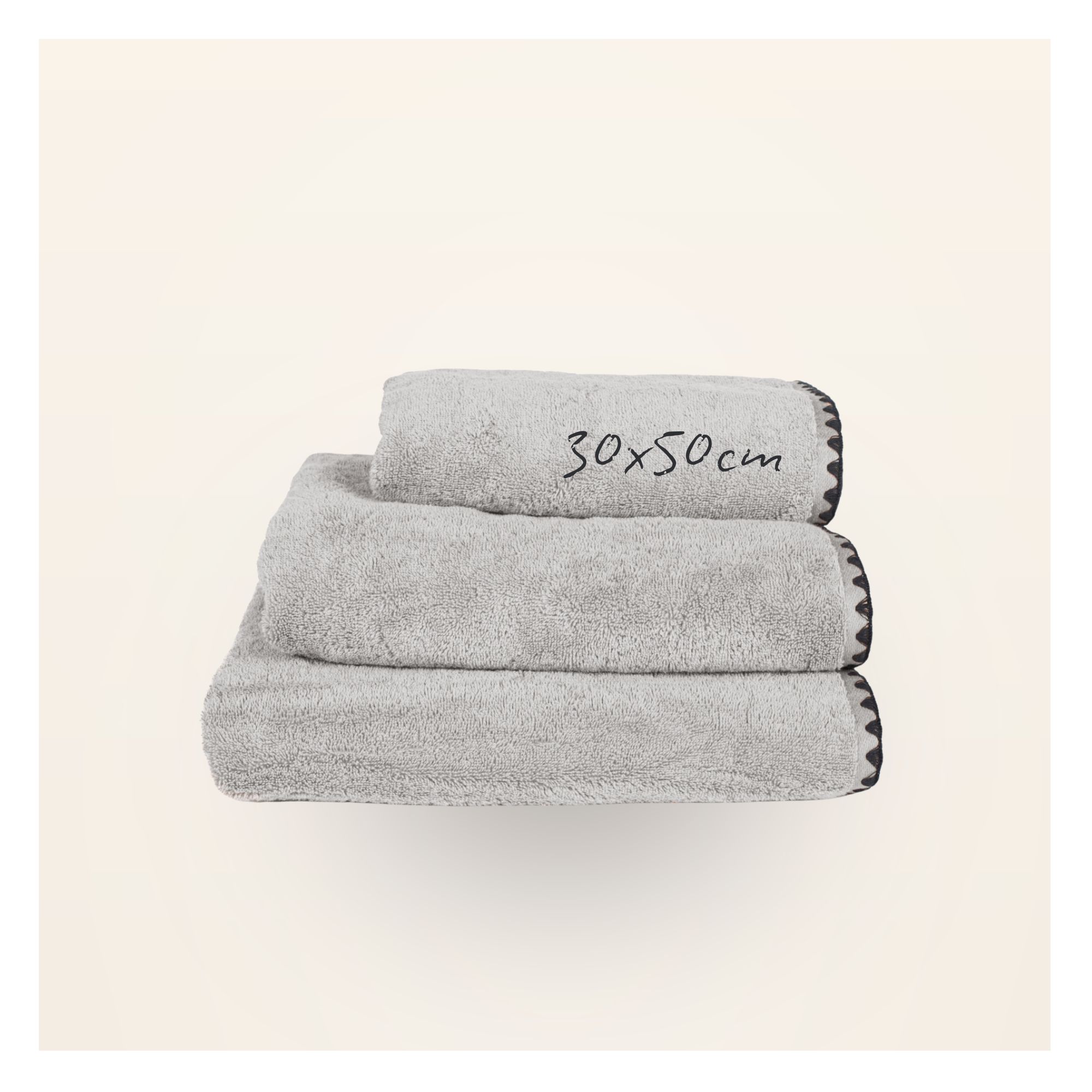 Gästehandtuch Issey - Grau