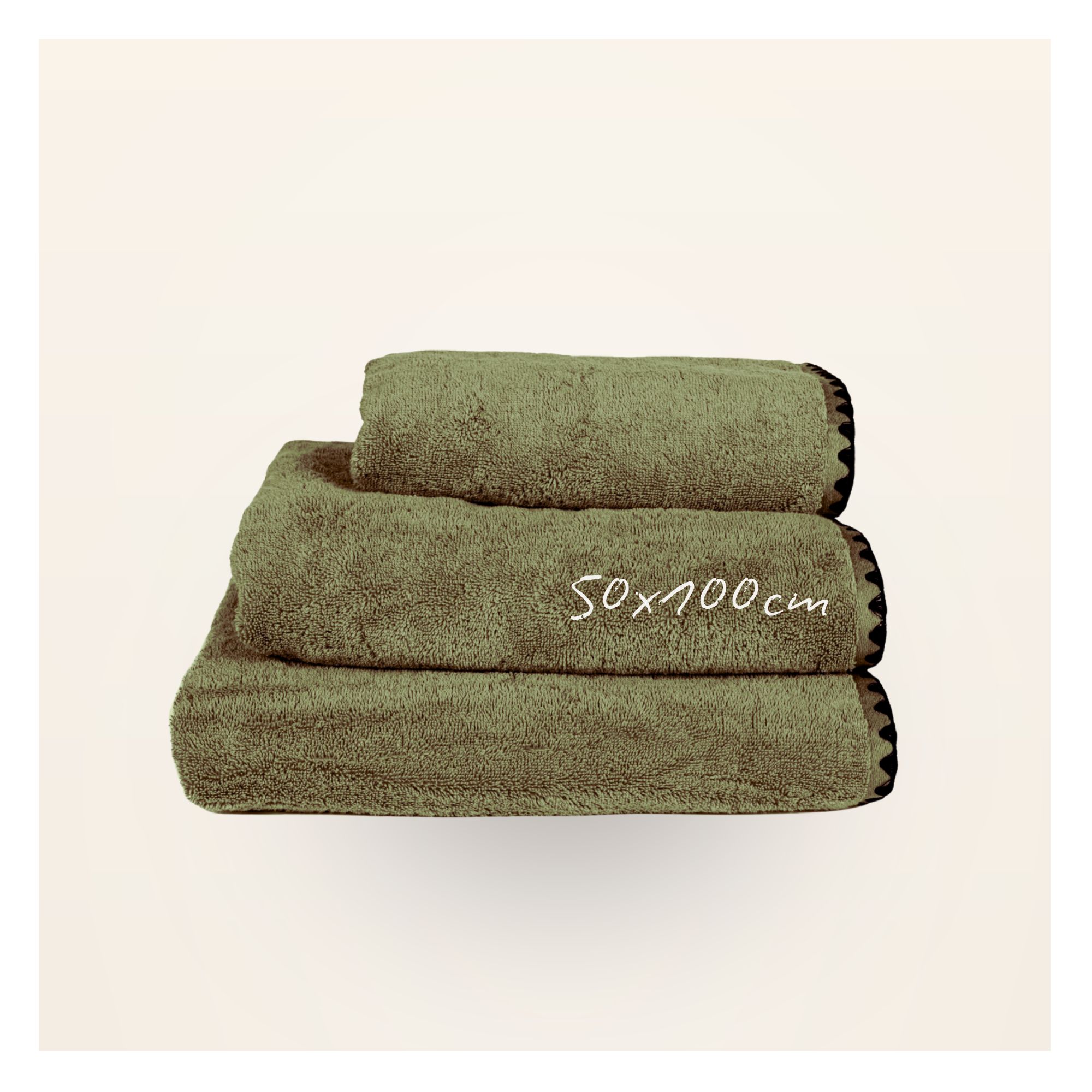 Handtuch Issey - Oliv