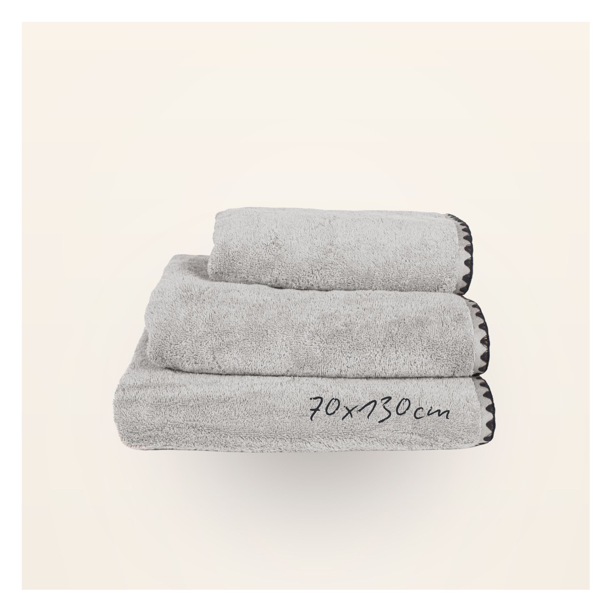 Badehandtuch Issey - Grau