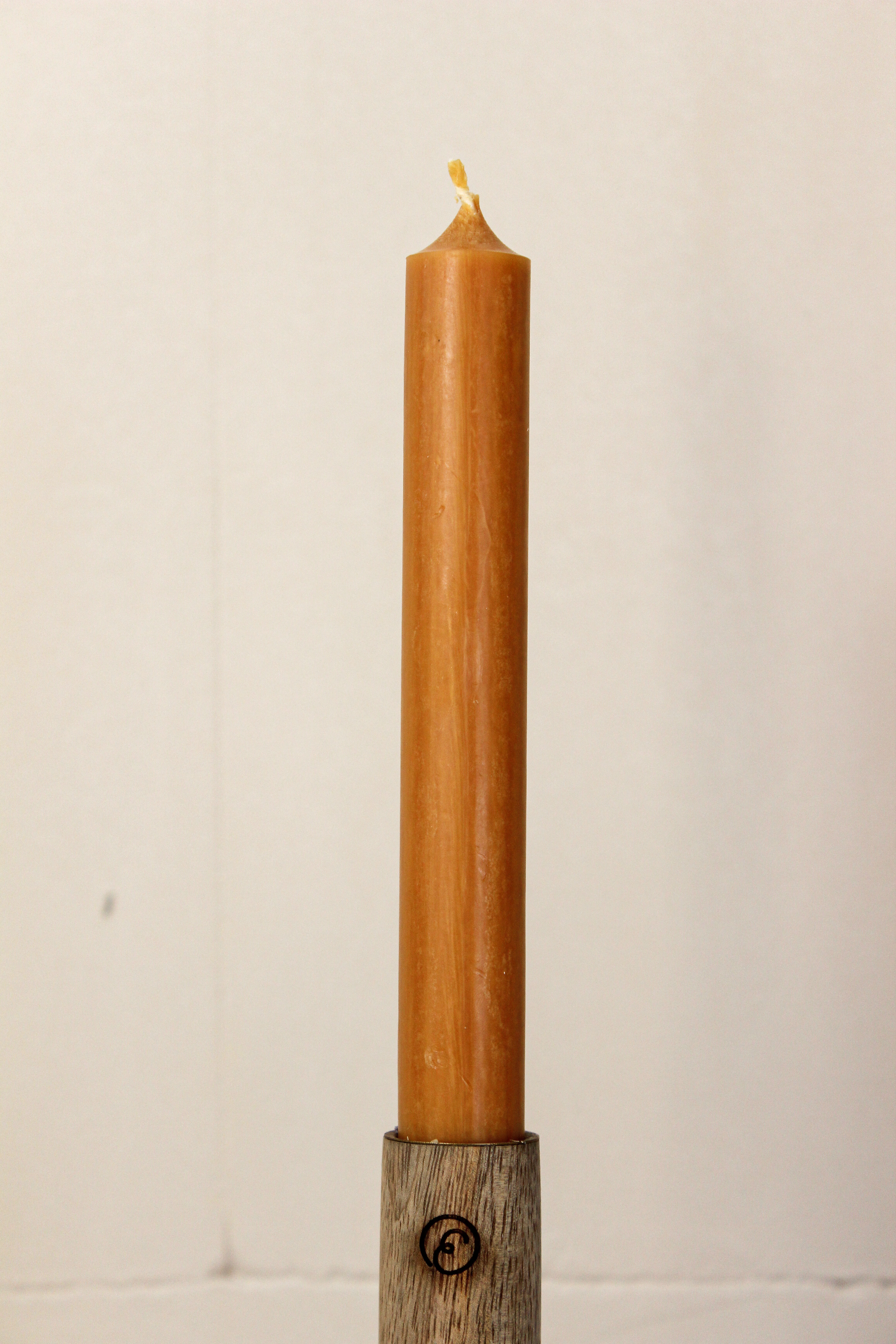 Stabkerze Yva klein - Karamell