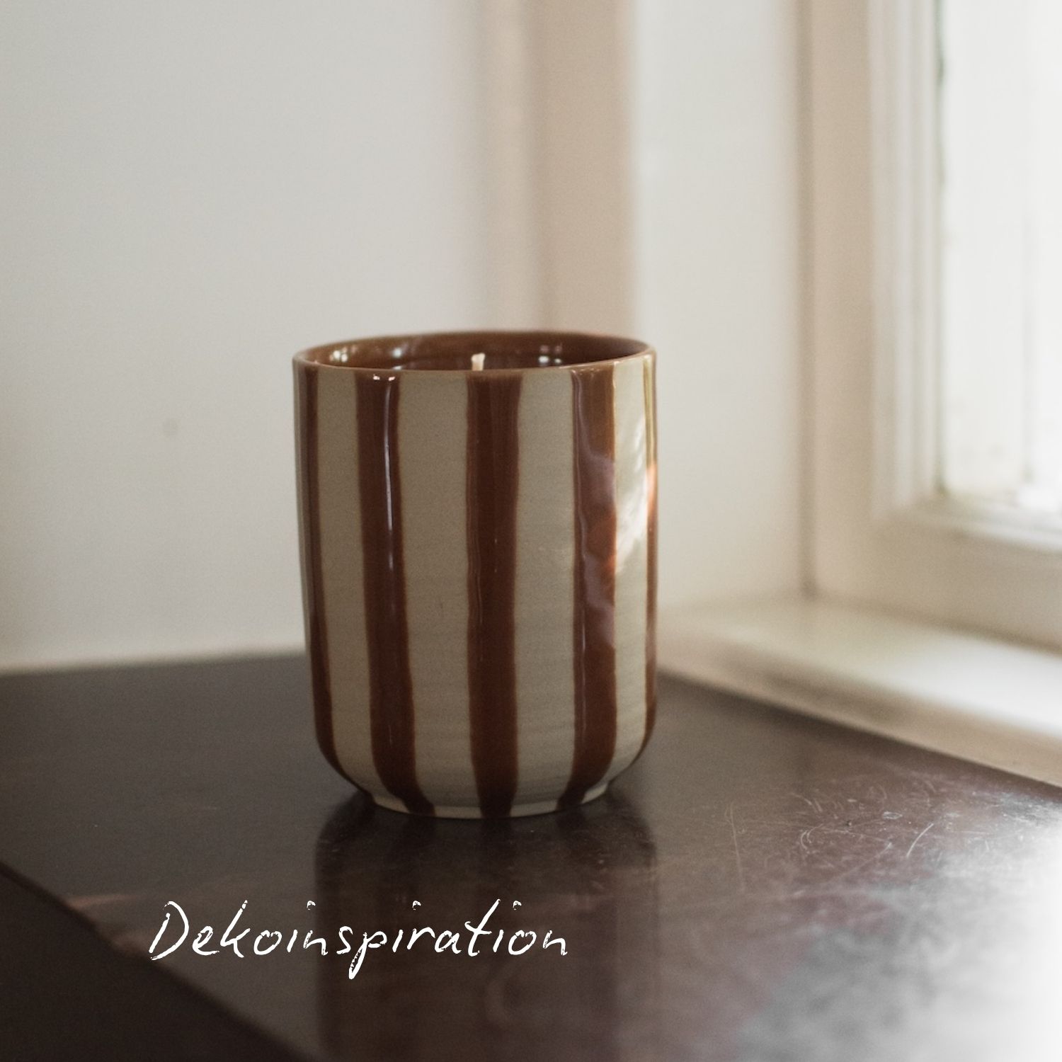 Duftkerze Burn - Stripe Nougat