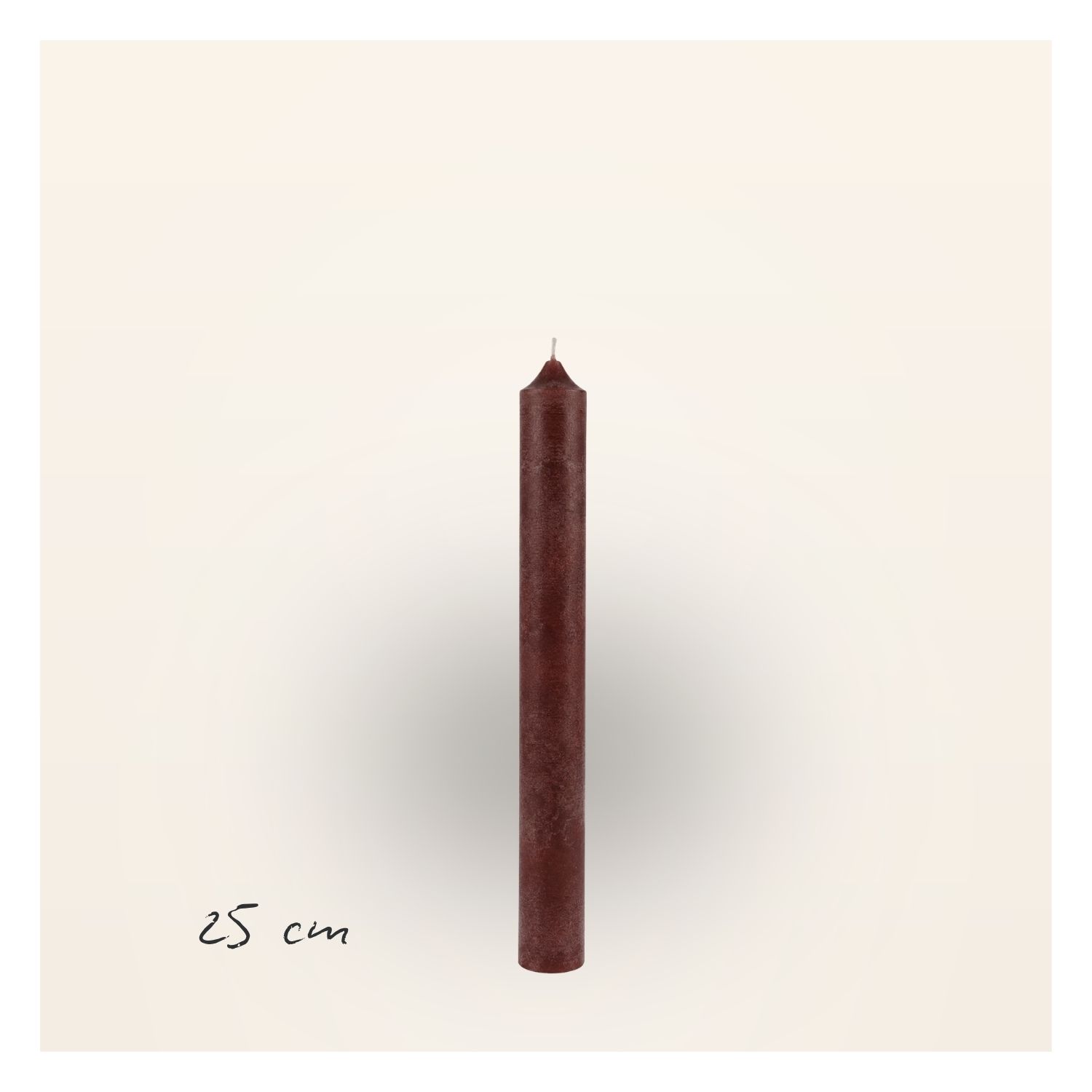 Kerze Berta klein - Bordeaux