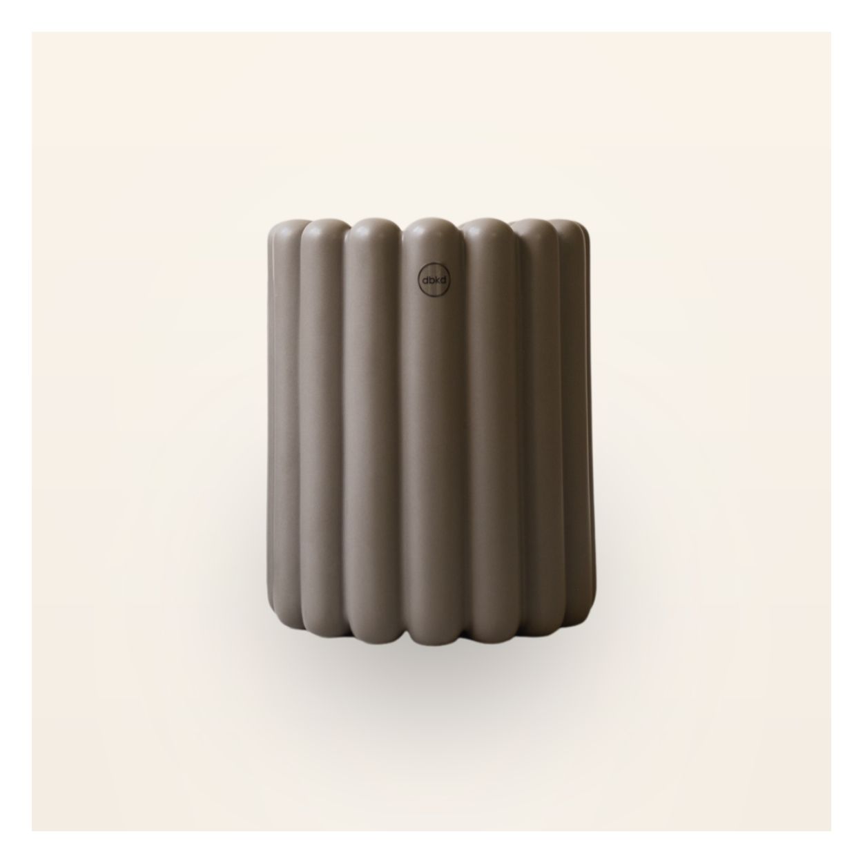 Topf Biskuit mittel - Taupe