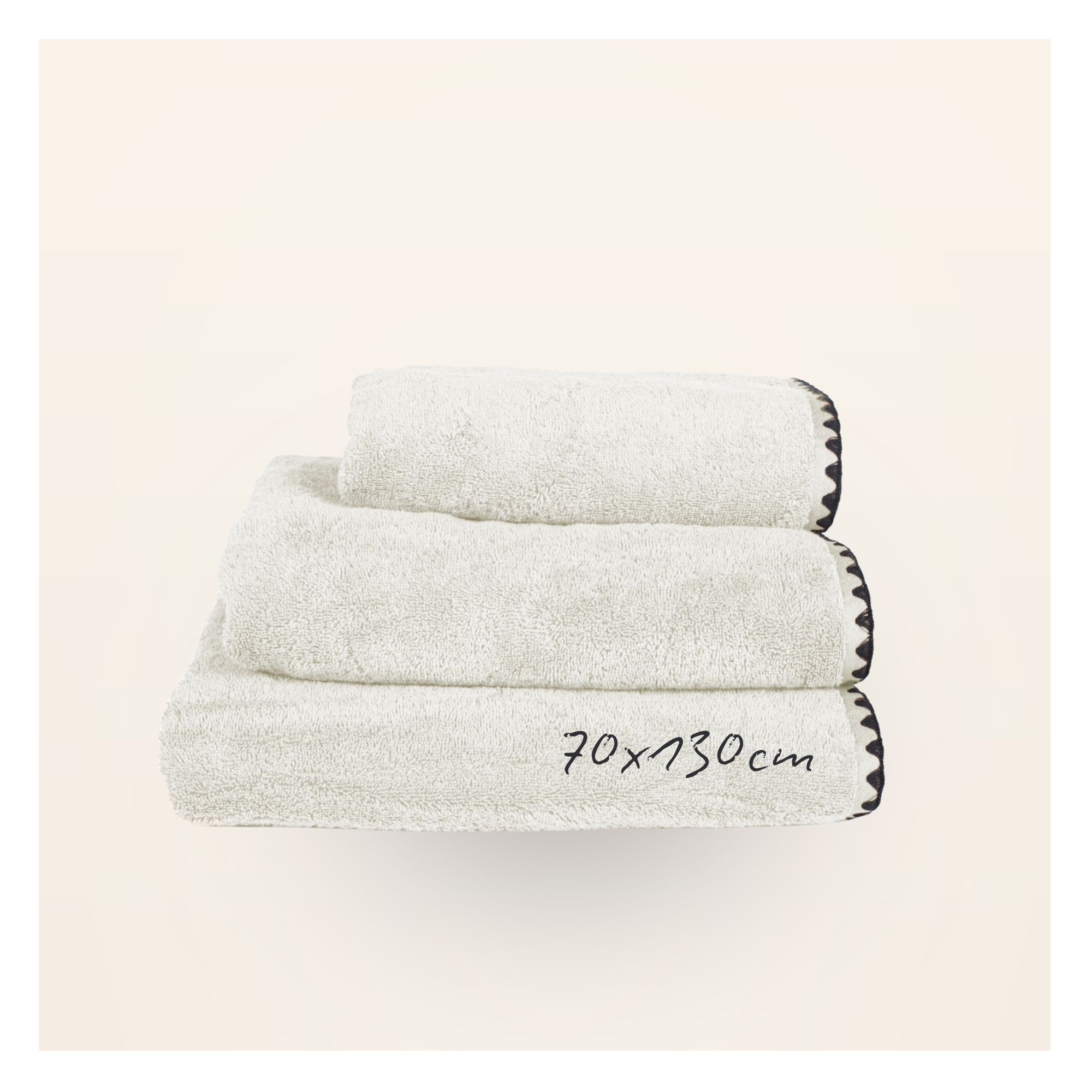 Badehandtuch Issey - Creme