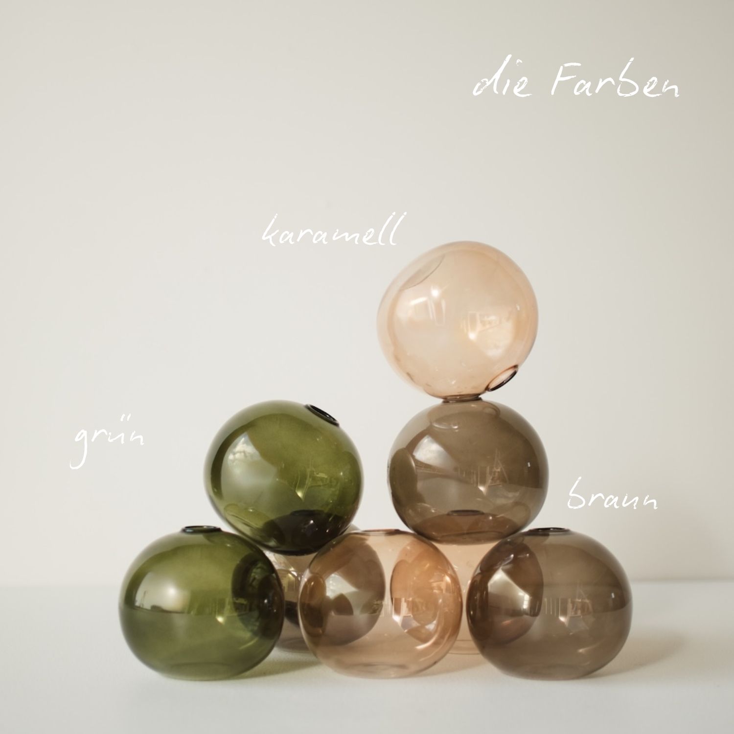 Vase Ball - Grün