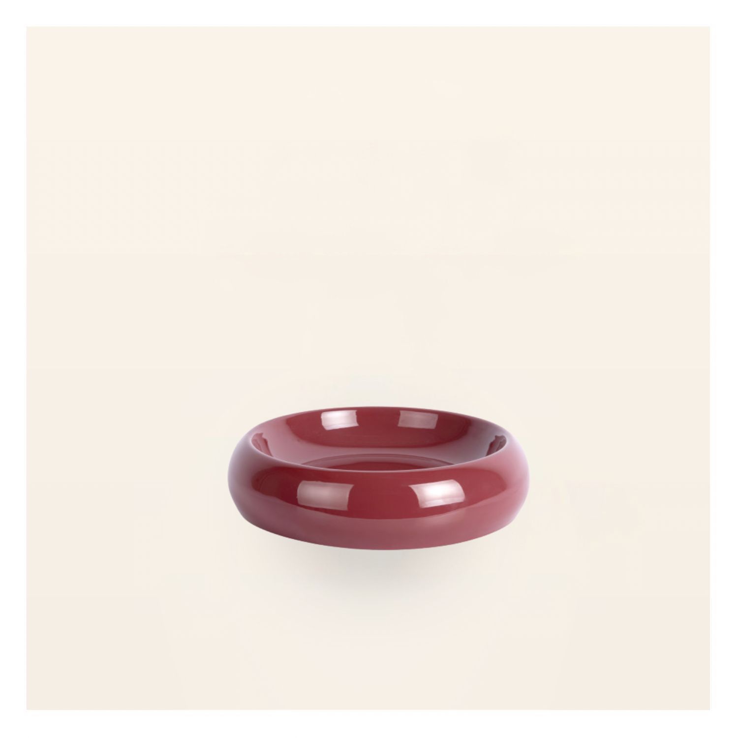 Dekoschale Runa - Burgundy Red